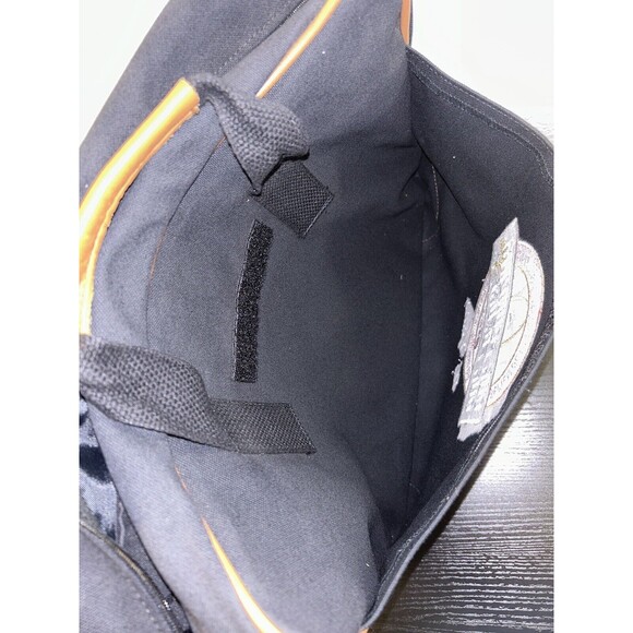 IBEW VINTAGE CANVAS LOPTOP BAG 125 YEARS 39th CONVENTION Black Made USA … - Picture 7 of 10